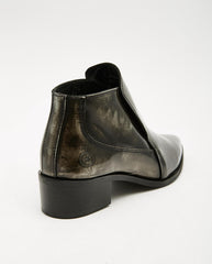 Brushed Leather Boots